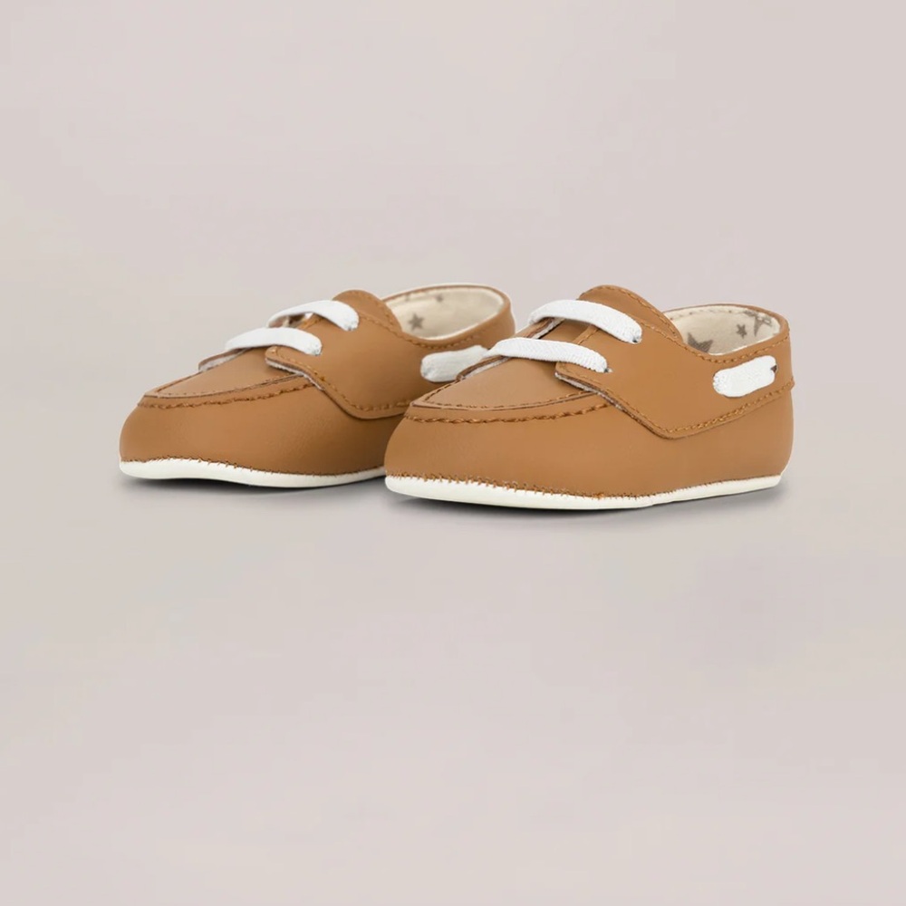 Ju-Ju-Be ECO STEPS BABY TODDLER SHOES - BOAT SHOE brûlée brown size 2/6-9 months